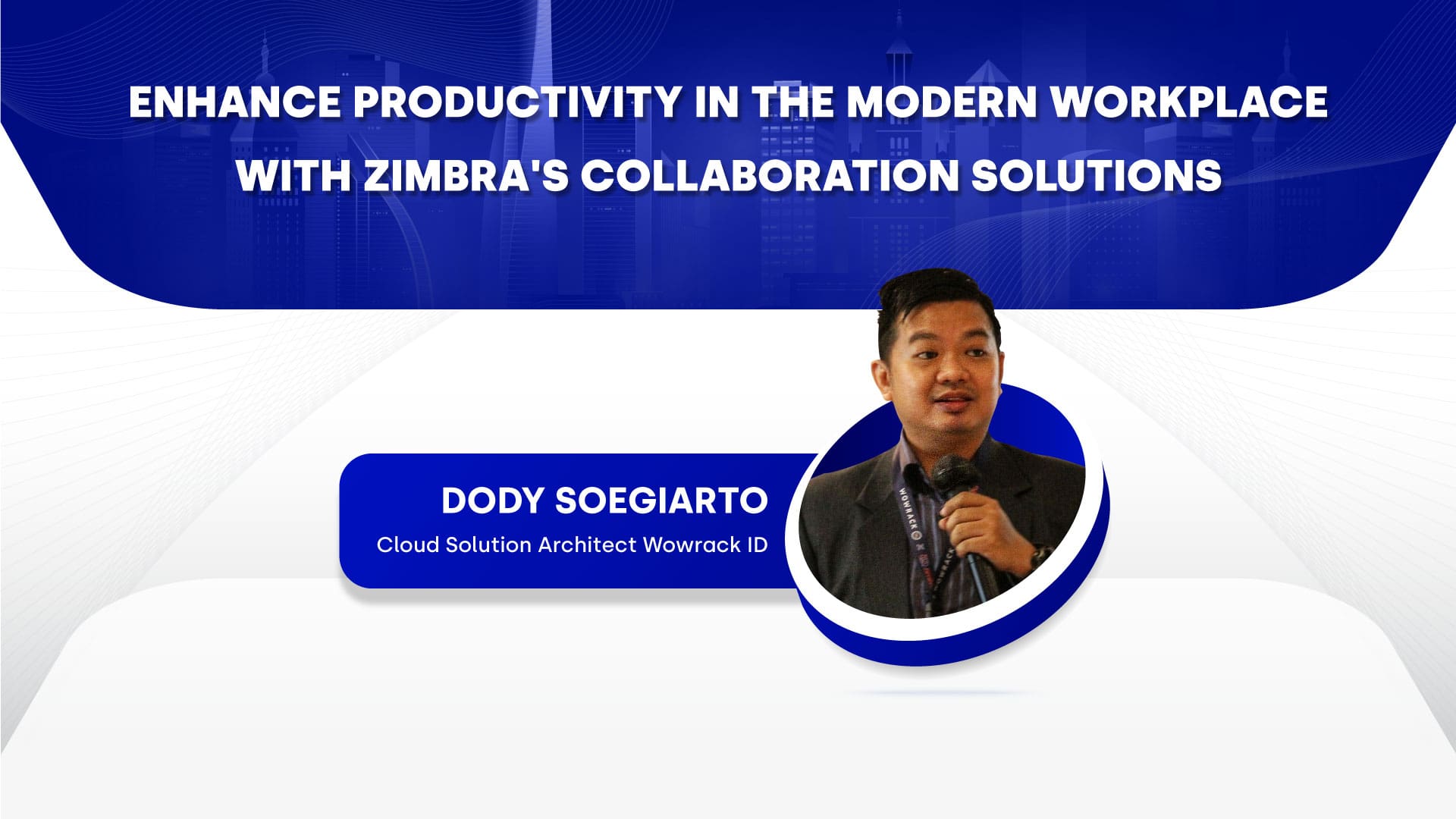 Enhance Productivity in the Modern Workplace with Zimbra Collaboration Solutions - Banner
