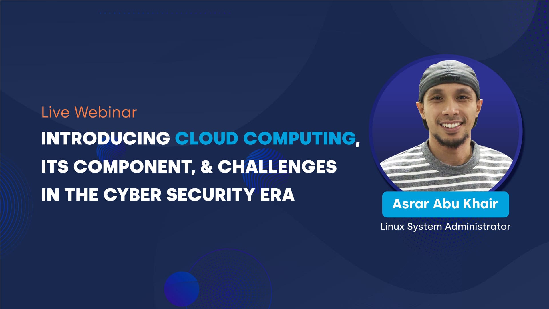 Introducing Cloud Computing & Cyber Security Era - Banner