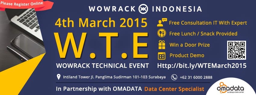 [Invitation] Wowrack Technology Event 2015
