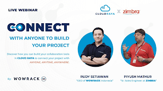 Wowrack dukung Webinar Cloud Raya bersama ZIMBRA